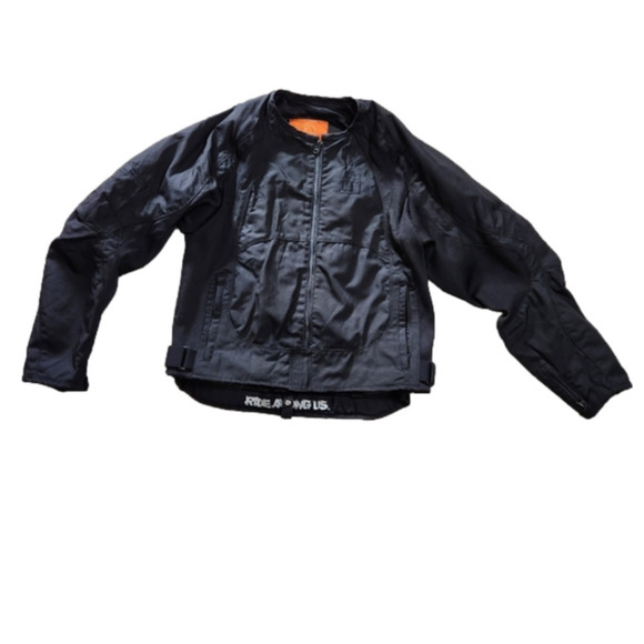 MOTO Jacket Size Large  motorcycle Jacket Black color ICON MERC - Picture 9 of 15